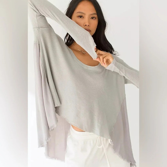 Free  People We the Free TT Special Tee Grey - Picture 1 of 12